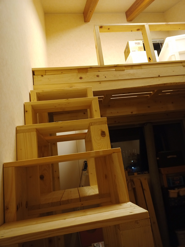 Diy 子供部屋に ロフトスペース を作ってみよう 後編 家づくり学校 高松校 アドバイザーブログ