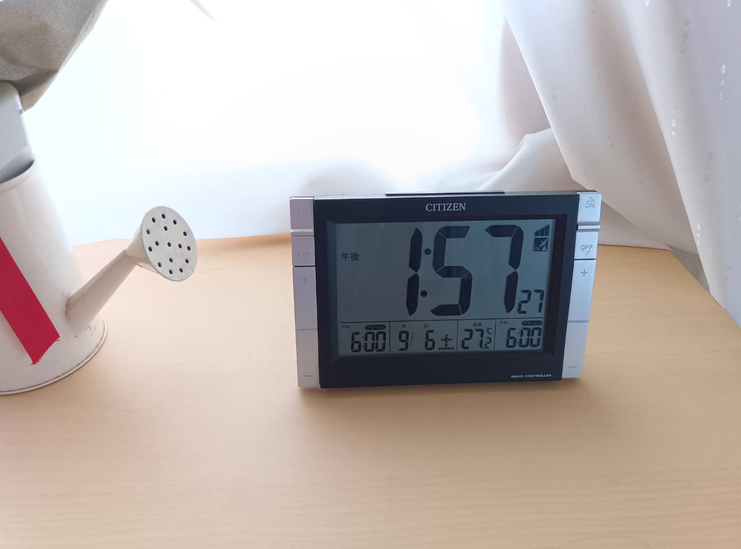 階の室温は27.2℃