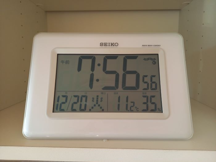 室温11度