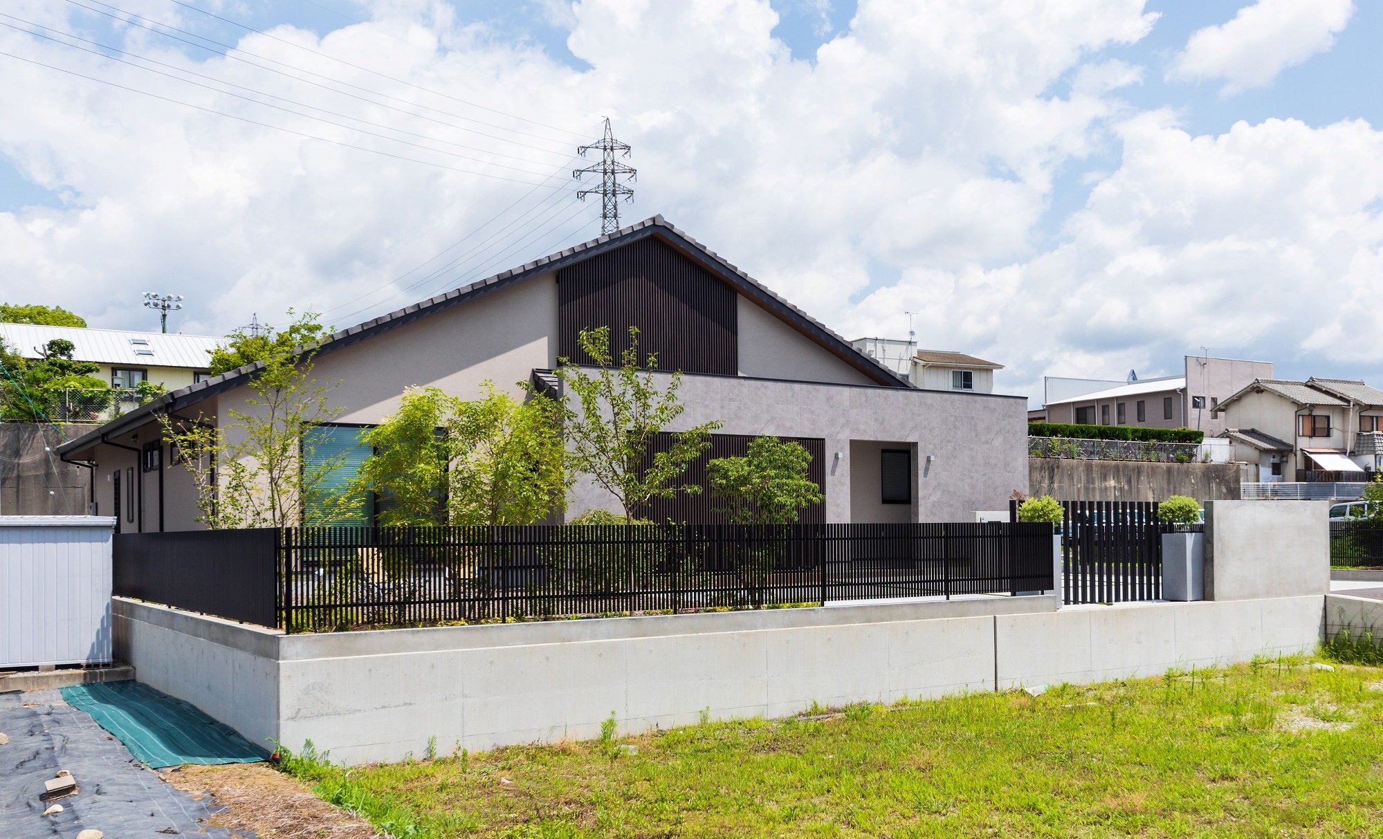 中庭のある平屋のお家🏠