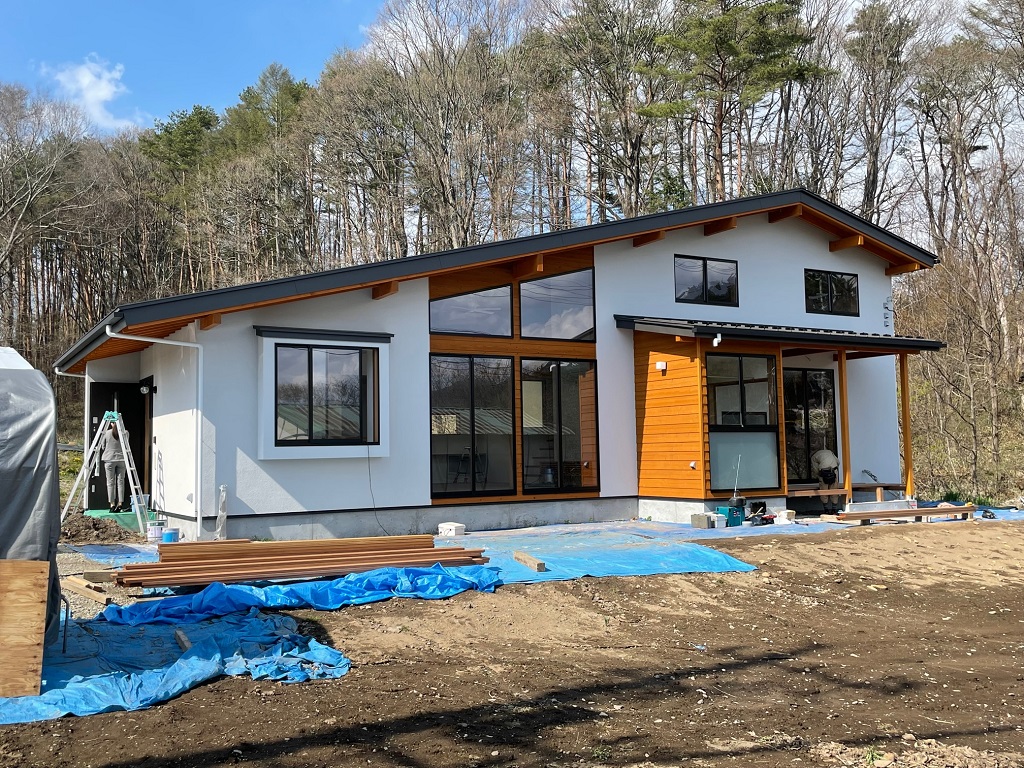 北杜の地に建つ素敵なお家