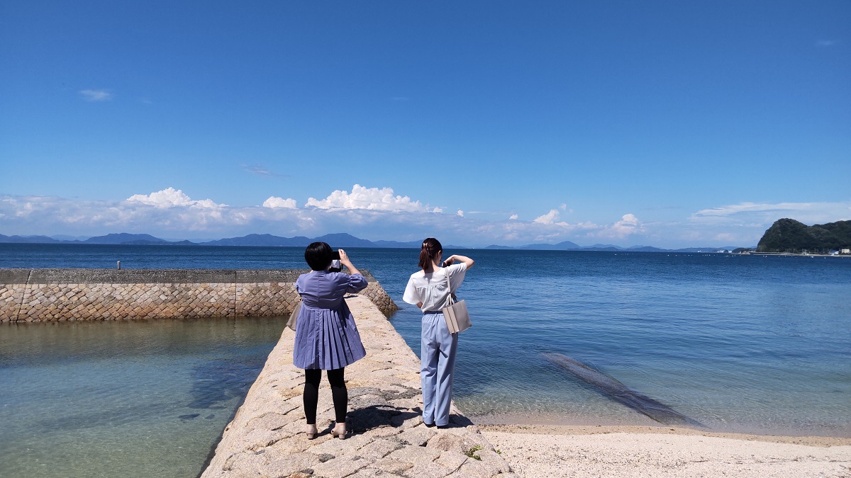 【建物見学】目の前は海！アーリーアメリカンの家