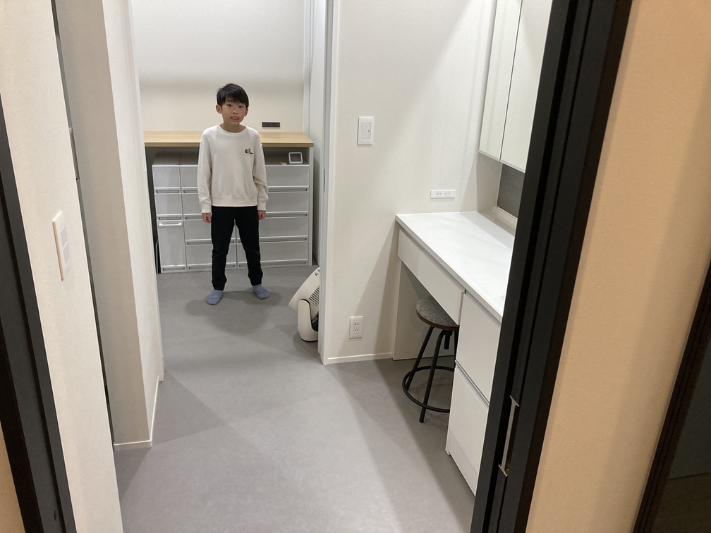 家事楽サークル型動線画像