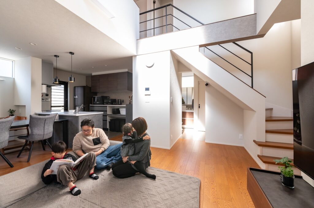 M様邸、リビングの画像