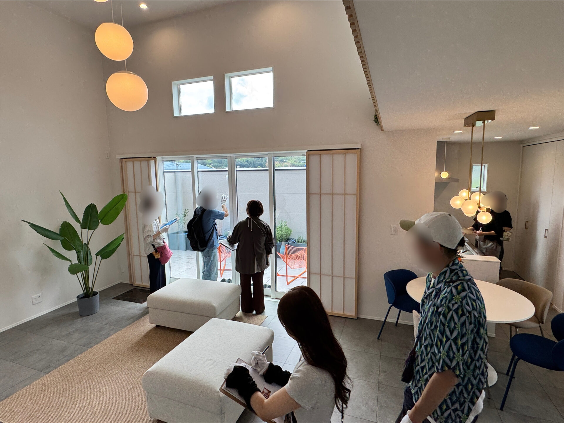 1日に4邸を巡るダンガン体感ツアーを開催‼