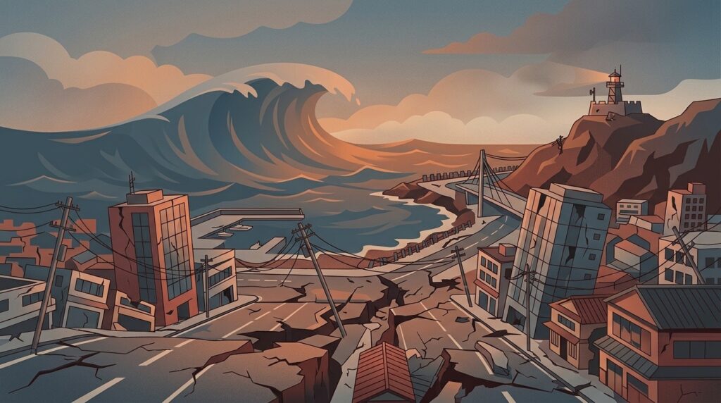 大地震のイメージ画像