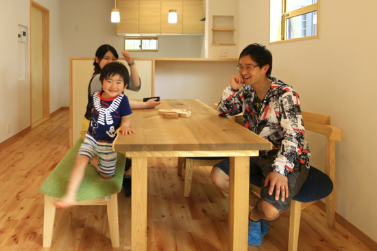 家づくり学校で家づくりをしたお客様
