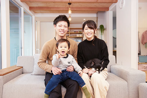家づくり学校で家づくりをしたお客様