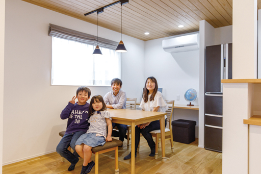 家づくり学校で家づくりをしたお客様