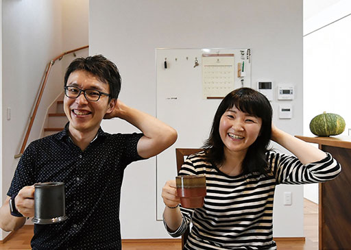 家づくり学校で家づくりをしたお客様