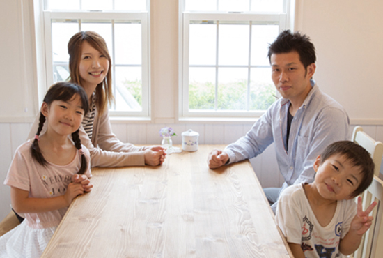 家づくり学校で家づくりをしたお客様
