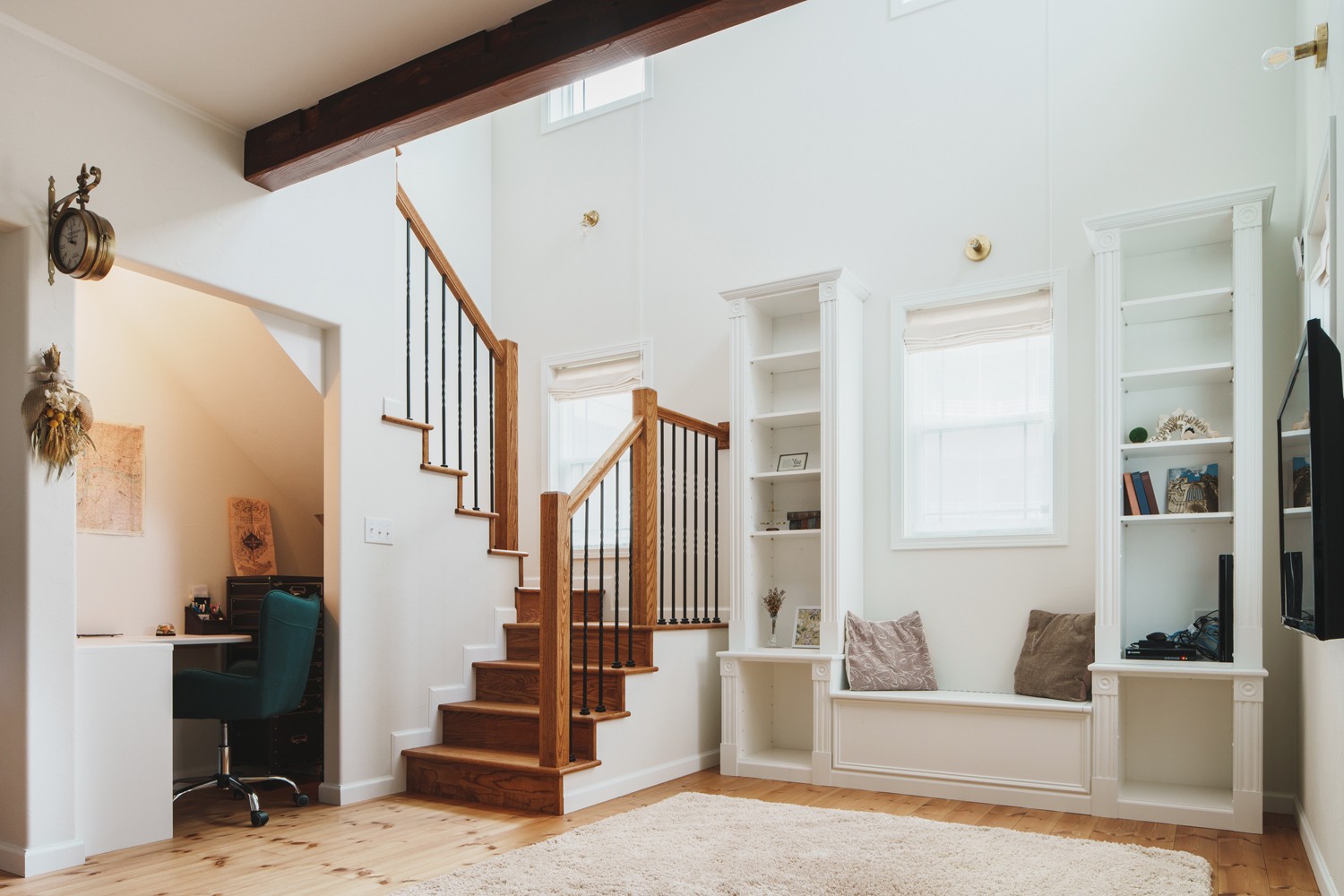 窓辺が我が家の特等席