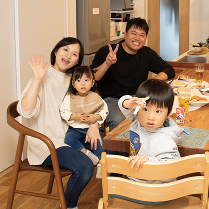 家づくり学校で家づくりをしたお客様