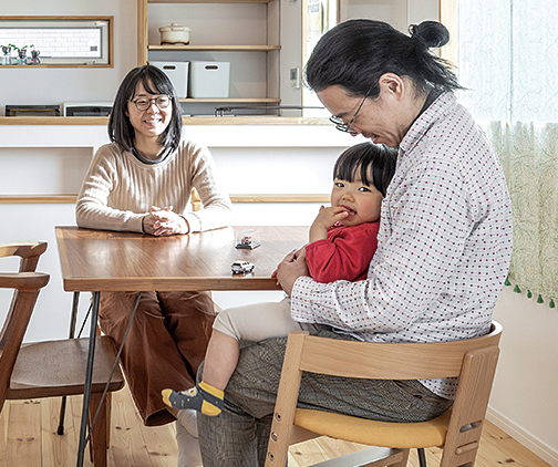 家づくり学校で家づくりをしたお客様