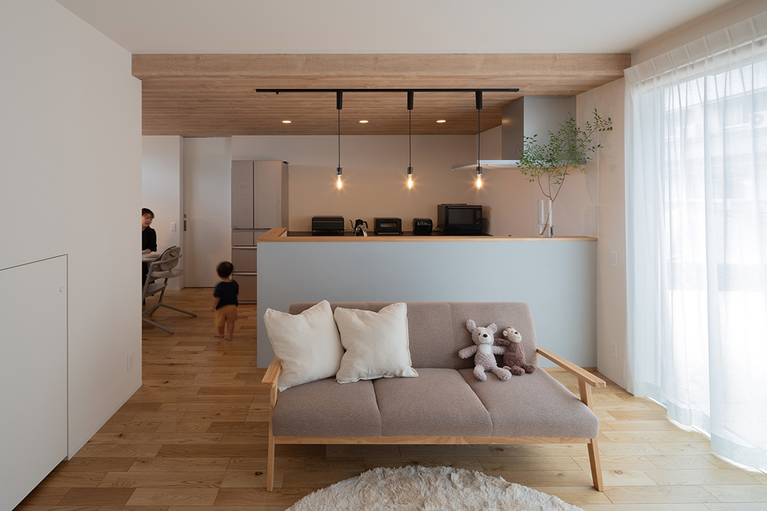 暮らし方から考えたL字型LDKの家