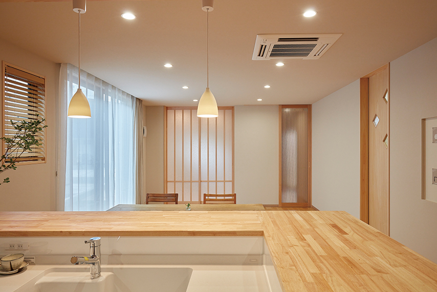 視線が抜ける間取り