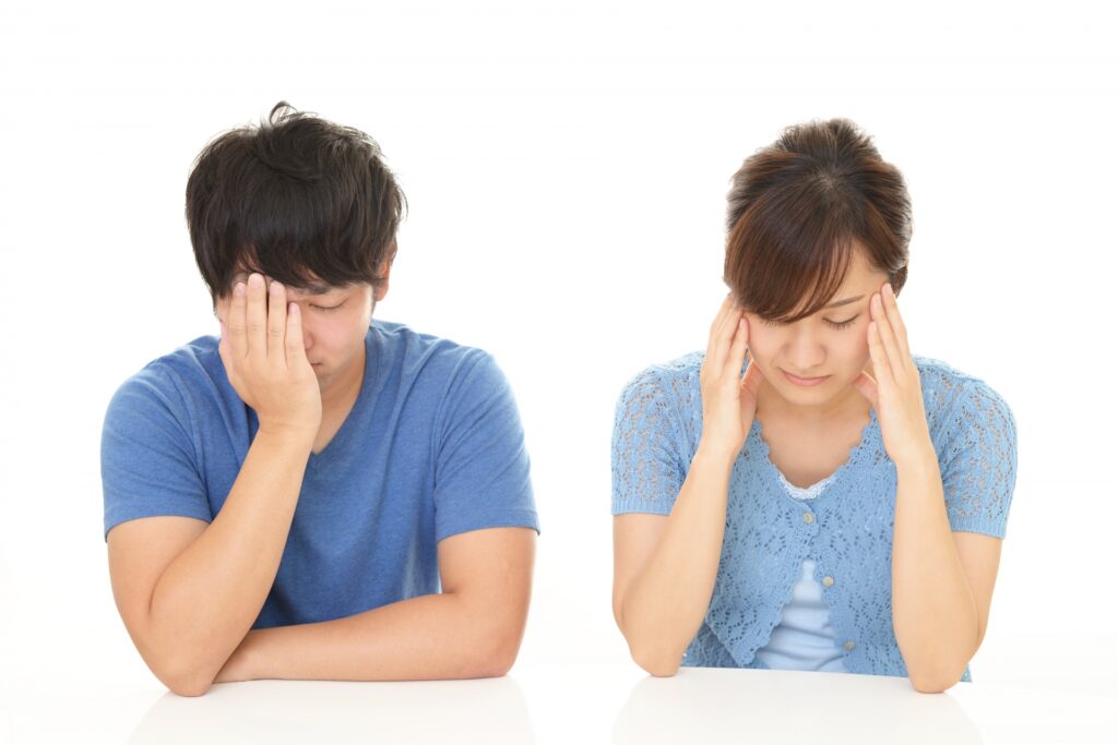 家づくりに疲れた夫婦