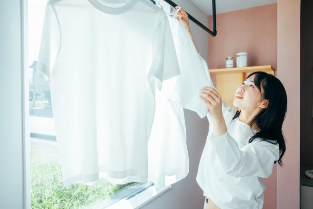 【花粉・PM2.5対策】外干しはもう古い?高気密高断熱でかなえる快適な部屋干しの暮らし