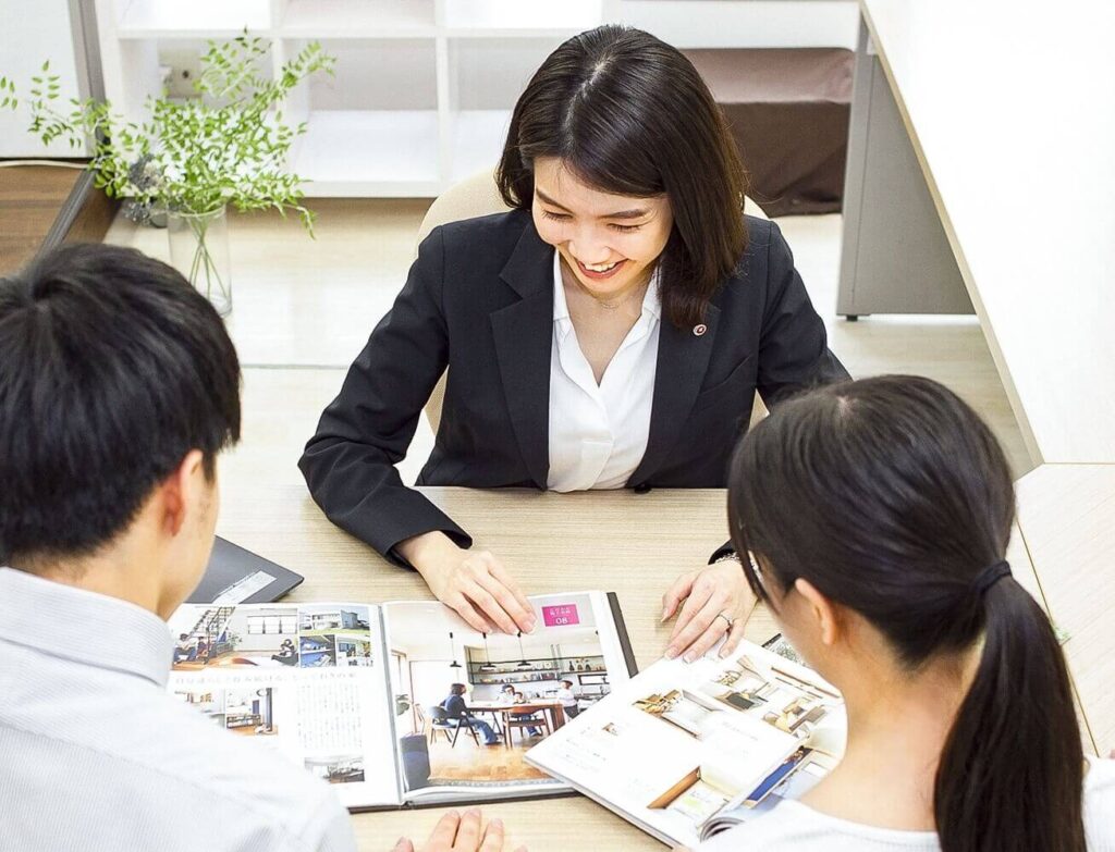 家づくり学校で相談している様子