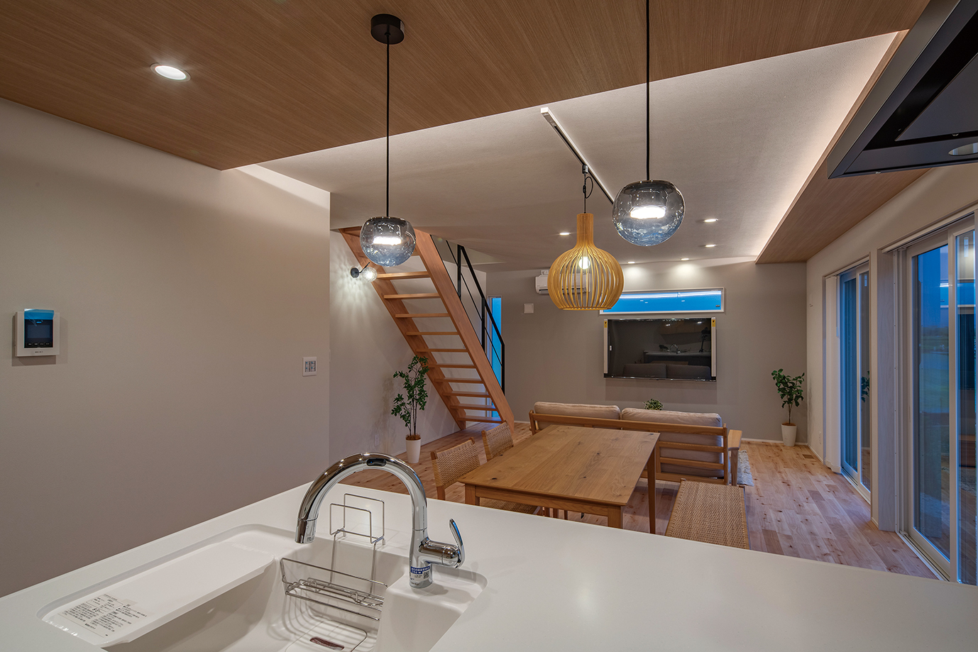 美しく整う、動線と収納にこだわった住まい