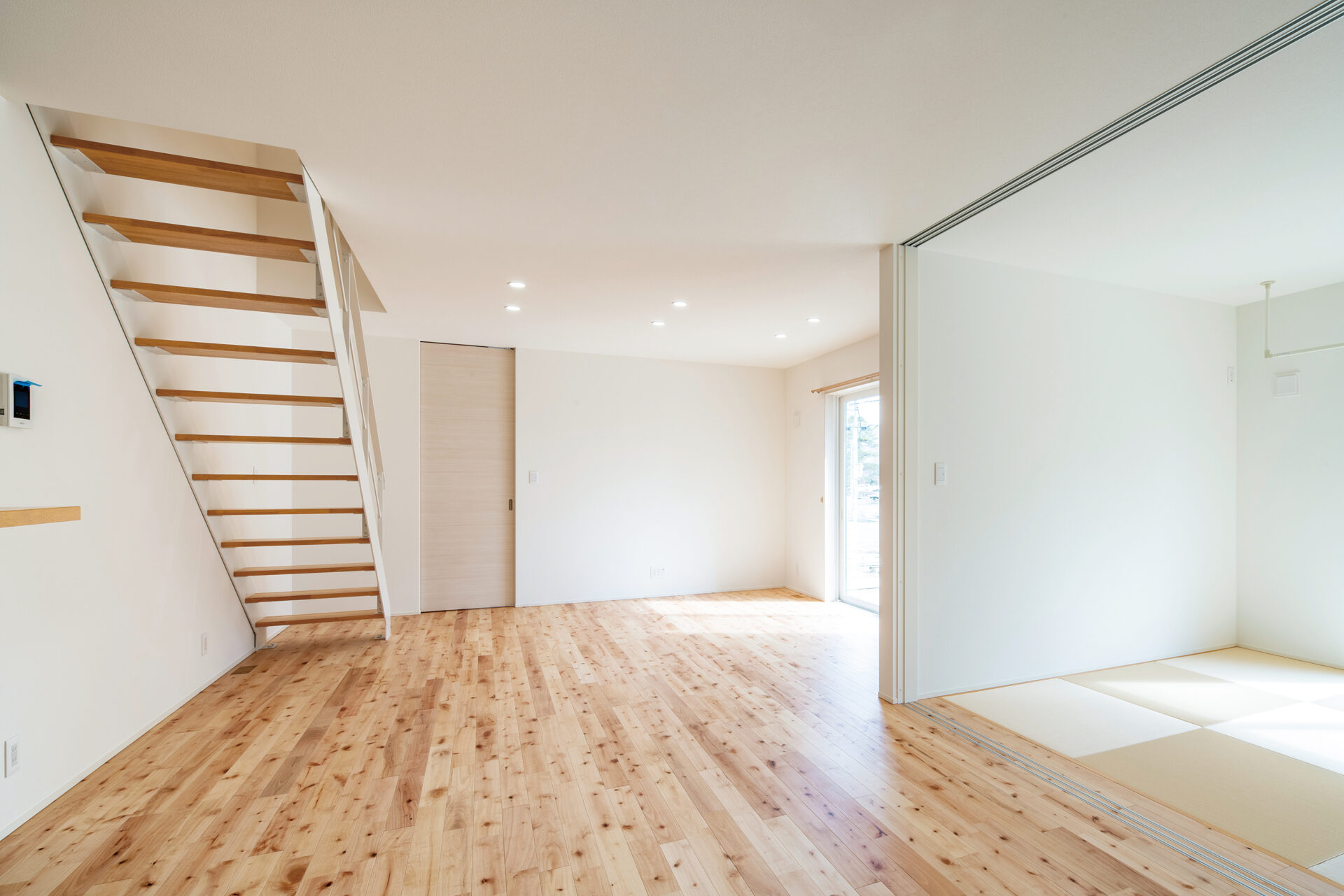 心にゆとりをもたらす回遊動線のある家