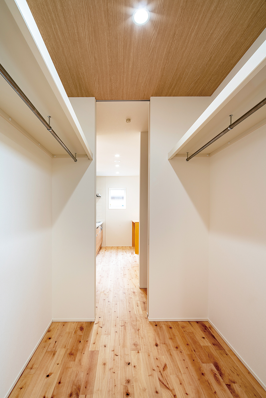 ウォークスルークローゼット