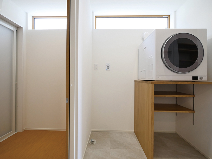 機能的なレイアウトのサニタリー