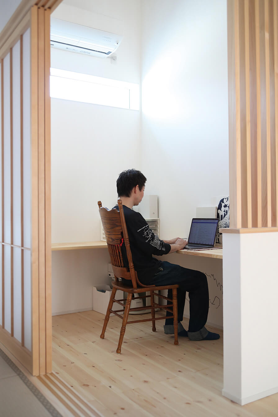 書斎兼作業ルーム