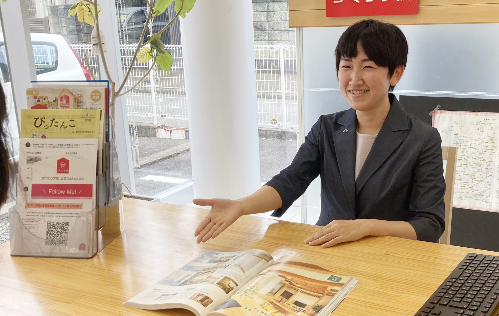 今治校の個別相談の様子