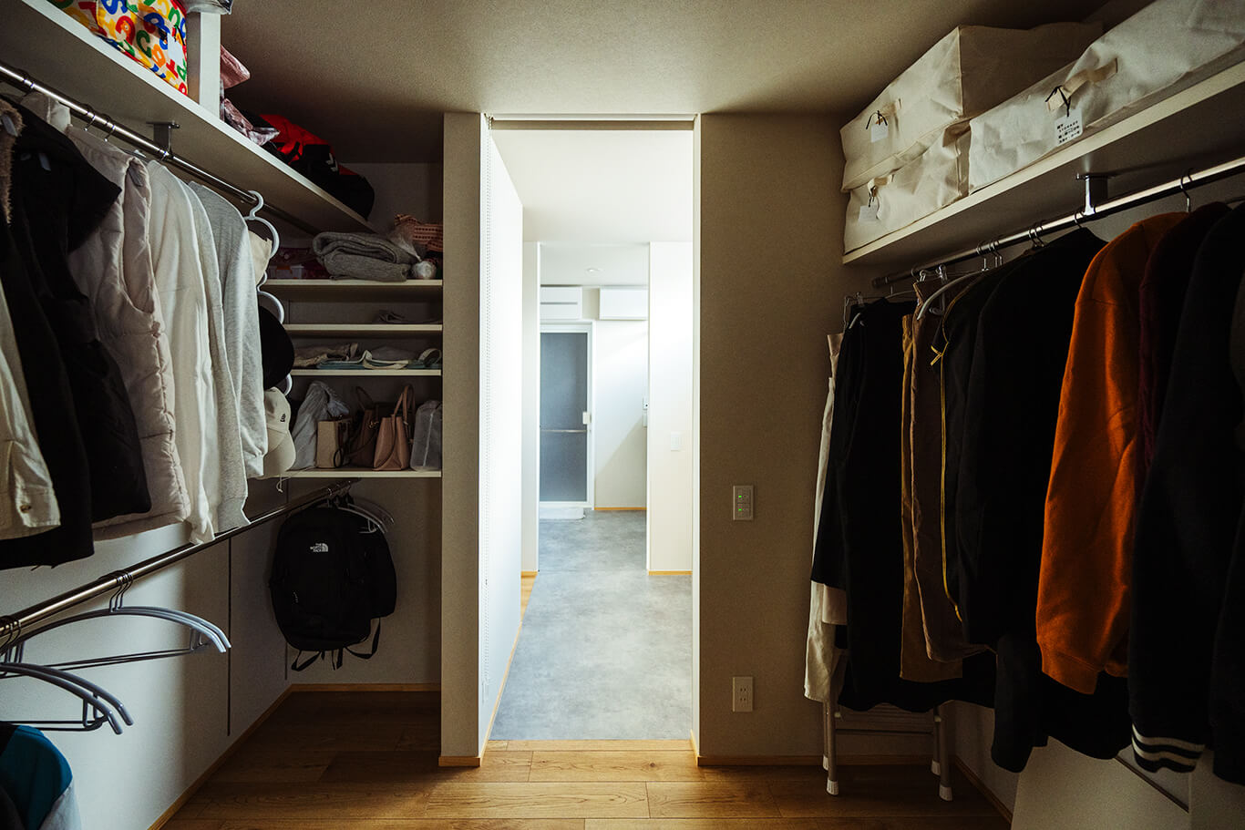 ウォークスルークローゼット