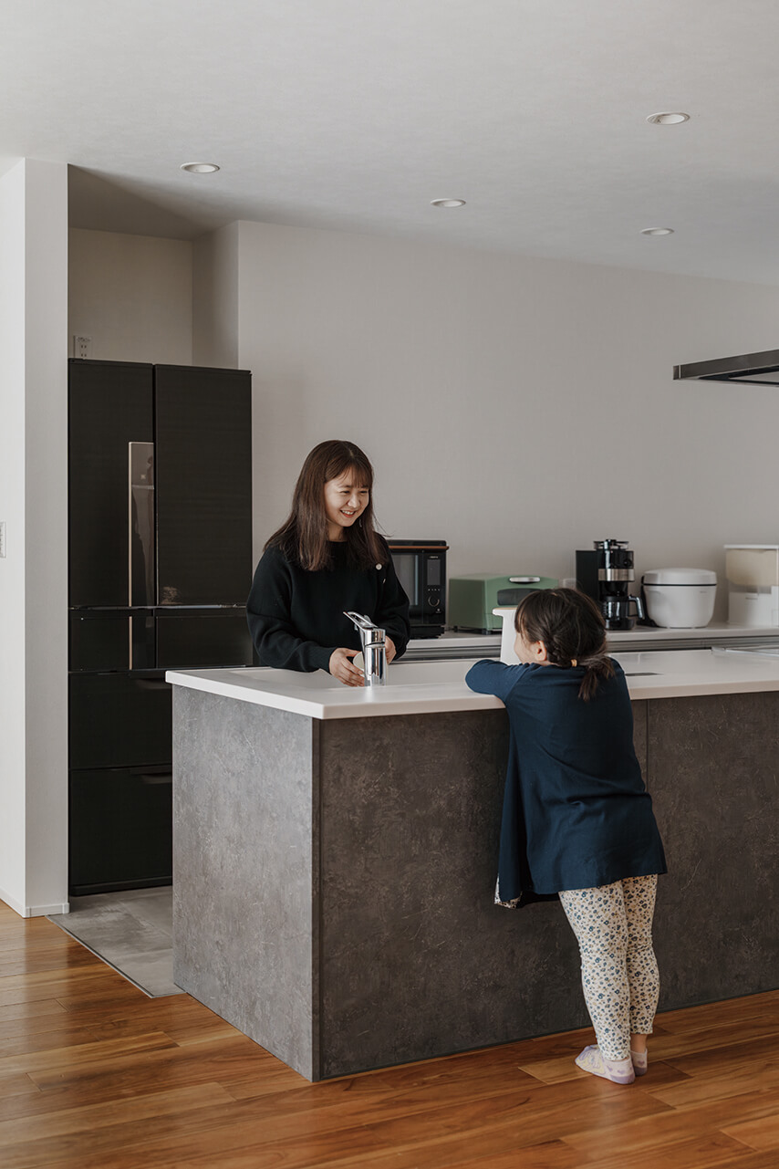 アイランドキッチン