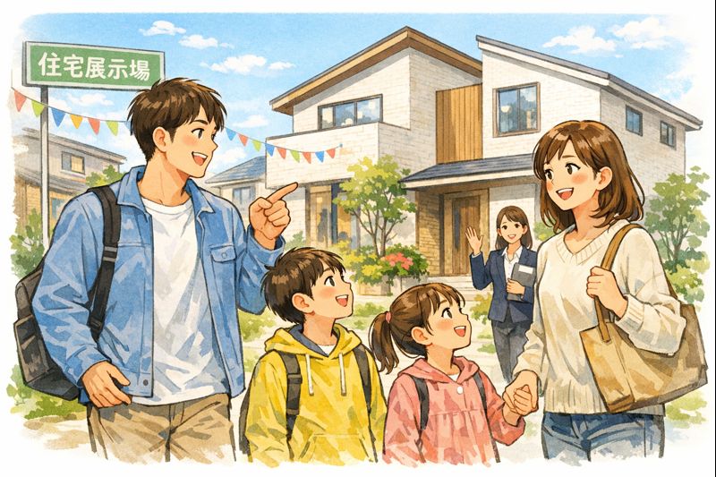 住宅展示場に行く前に、絶対に考えておいた方がいい3つのこと