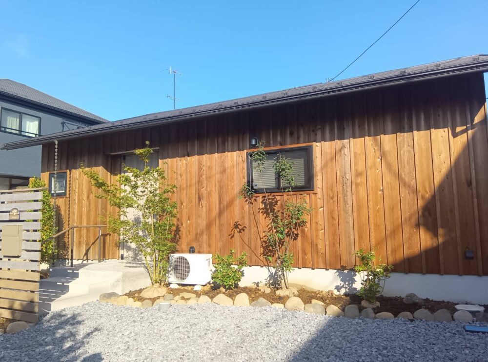小さな平屋のお家の見学に行ってきました